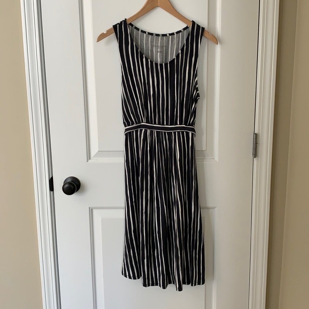 Liz Lange for Target maternity striped midi dress